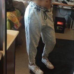 Hollister Acid Wash Joggers